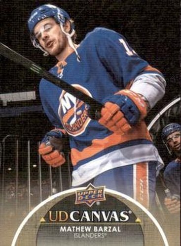 #C51 Mathew Barzal - New York Islanders - 2021-22 Upper Deck - UD Canvas Hockey