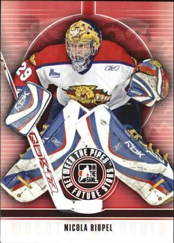 #51 Nicola Riopel - Moncton Wildcats - 2008-09 In The Game Between The Pipes Hockey