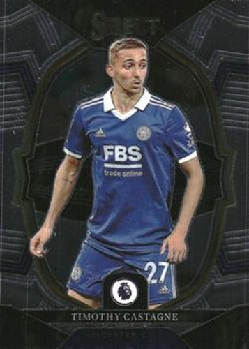 #51 Timothy Castagne - Leicester City - 2022-23 Panini Select Premier League Soccer