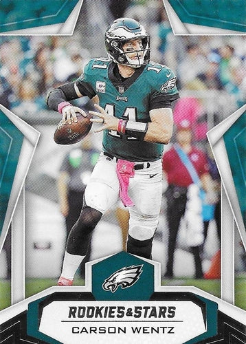 #51 Carson Wentz - Philadelphia Eagles - 2019 Panini Rookies & Stars Football
