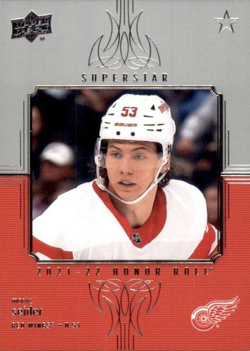 #HR-51 Moritz Seider - Detroit Red Wings - 2021-22 Upper Deck - Honor Roll Hockey