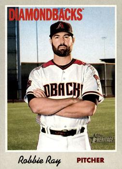 #51 Robbie Ray - Arizona Diamondbacks - 2019 Topps Heritage Baseball