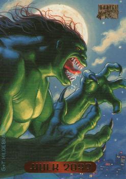 #51 Hulk 2099 - 1994 Fleer Marvel Masterpieces Hildebrandt Brothers