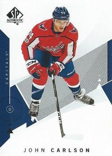#51 John Carlson - Washington Capitals - 2018-19 SP Authentic Hockey