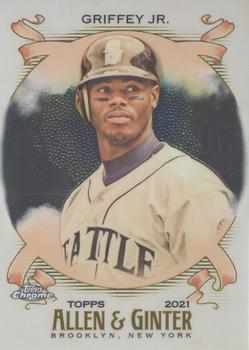 #51 Ken Griffey Jr. - Seattle Mariners - 2021 Topps Allen & Ginter Chrome Baseball