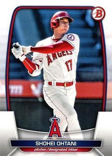 #51 Shohei Ohtani - Los Angeles Angels - 2023 Bowman Baseball