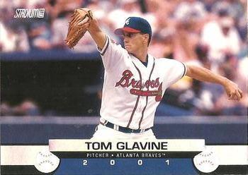 #51 Tom Glavine - Atlanta Braves - 2001 Stadium Club Baseball