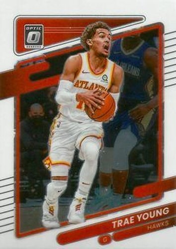 #51 Trae Young - Atlanta Hawks - 2021-22 Donruss Optic Basketball