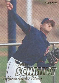 #51 Jeff Schmidt - California Angels - 1997 Fleer Baseball