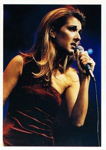#51 Celine Dion - 1999 Panini Smash Hits Stickers