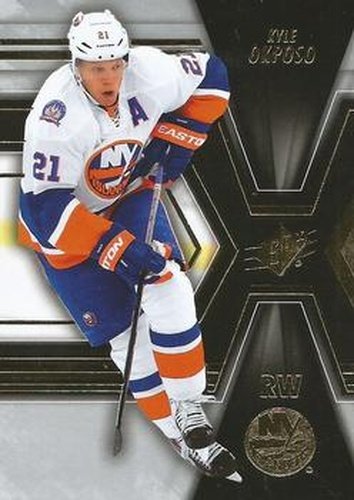 #51 Kyle Okposo - New York Islanders - 2014-15 SPx Hockey