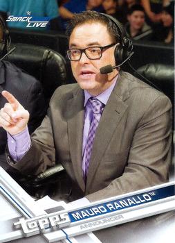 #51 Mauro Ranallo - 2017 Topps WWE Wrestling