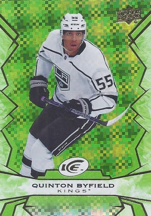 #51 Quinton Byfield - Los Angeles Kings - 2022-23 Upper Deck Ice - Green Hockey