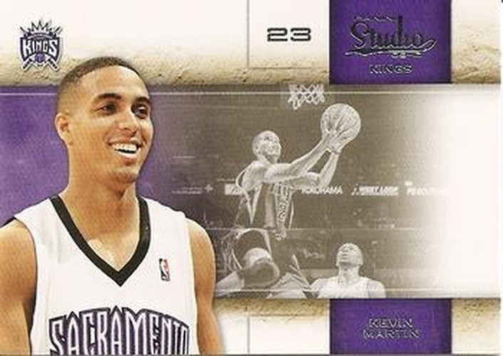 #51 Kevin Martin - Sacramento Kings - 2009-10 Panini Studio Basketball