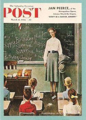 #51 Surprise - 1993 Comic Images Norman Rockwell Saturday Evening Post