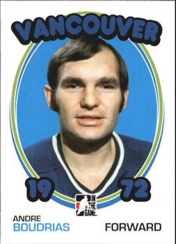 #51 Andre Boudrias - Vancouver Canucks - 2009-10 In The Game 1972 The Year In Hockey