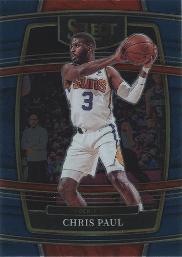 #51 Chris Paul - Phoenix Suns - 2021-22 Panini Select - Blue Basketball