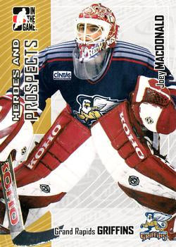 #51 Joey MacDonald - Grand Rapids Griffins - 2005-06 In The Game Heroes and Prospects Hockey