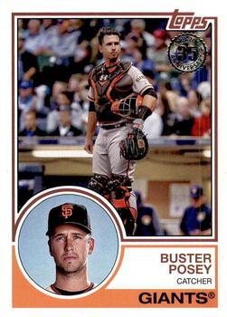 #83-51 Buster Posey - San Francisco Giants - 2018 Topps - 1983 Topps Baseball 35th Anniversary Baseball