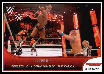 #51 Cesaro - 2016 Topps WWE Road to Wrestlemania Wrestling