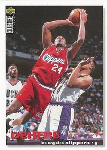 #51 Terry Dehere - Los Angeles Clippers - 1995-96 Collector's Choice Basketball