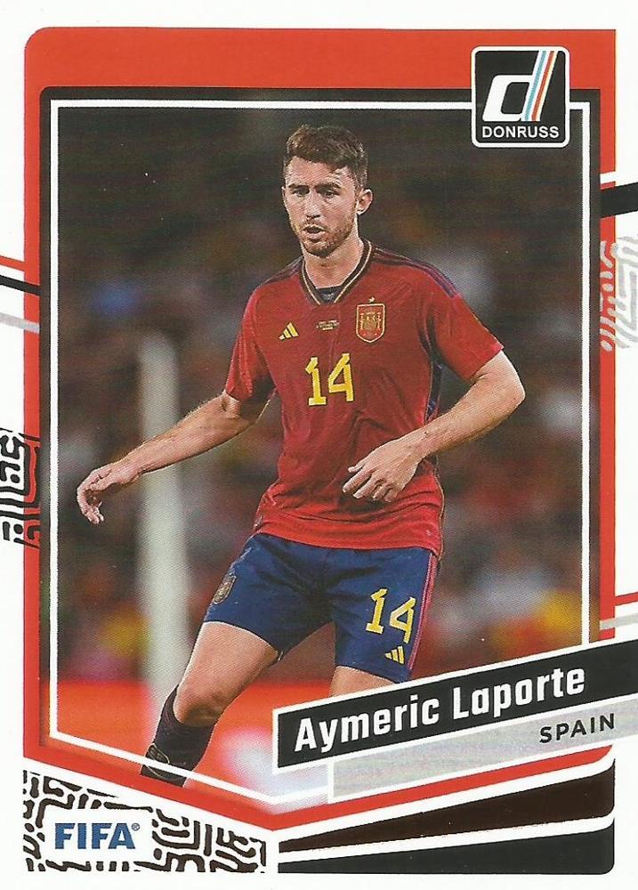 #51 Aymeric Laporte - Spain - 2023-24 Donruss Soccer