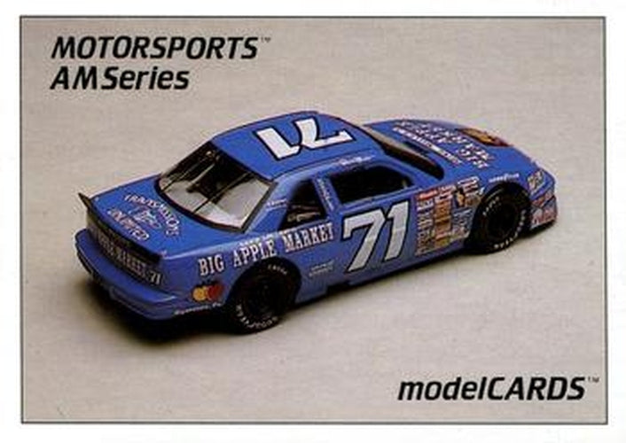 #51 Dave Marcis' Car - Marcis Auto Racing - 1992 Motorsports Modelcards AM Series Racing