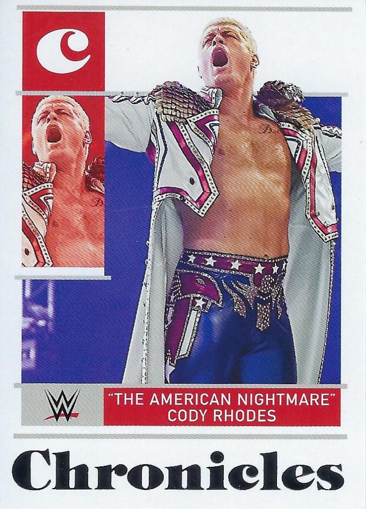 #51 The American Nightmare Cody Rhodes - 2022 Panini Chronicles WWE Wrestling