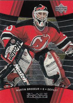 #51 Martin Brodeur - New Jersey Devils - 1999-00 Upper Deck Black Diamond Hockey