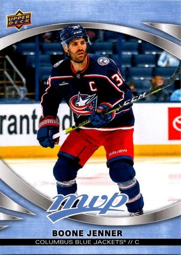 #51 Boone Jenner - Columbus Blue Jackets - 2023-24 Upper Deck MVP - Ice Battles Hockey
