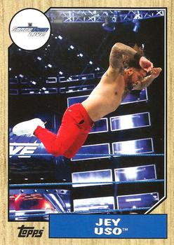 #51 Jey Uso - 2017 Topps WWE Heritage Wrestling