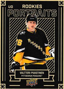 #P-51 Valtteri Puustinen - Pittsburgh Penguins - 2022-23 Upper Deck - UD Portraits Hockey