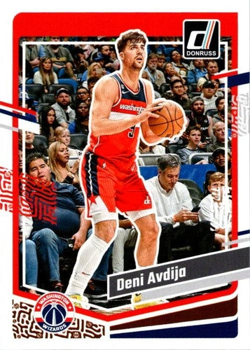 #51 Deni Avdija - Washington Wizards - 2023-24 Donruss Basketball