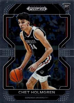 #51 Chet Holmgren - Gonzaga Bulldogs - 2022 Panini Prizm Draft Picks Basketball