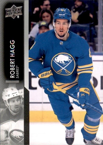 #520 Robert Hagg - Buffalo Sabres - 2021-22 Upper Deck Hockey