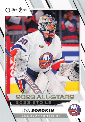 #520 Ilya Sorokin - New York Islanders - 2023-24 O-Pee-Chee Hockey