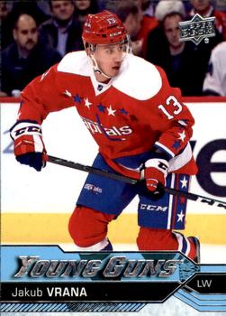 #520 Jakub Vrana - Washington Capitals - 2016-17 Upper Deck Hockey