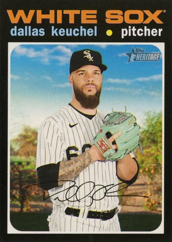 #520 Dallas Keuchel - Chicago White Sox - 2020 Topps Heritage Baseball
