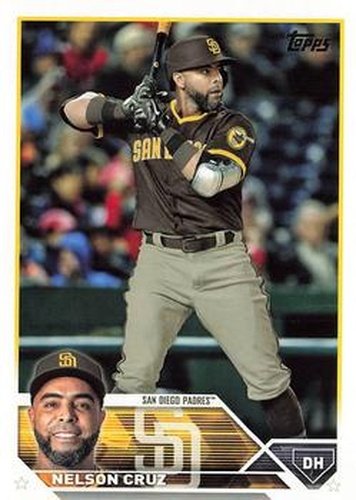 #520 Nelson Cruz - San Diego Padres - 2023 Topps Baseball