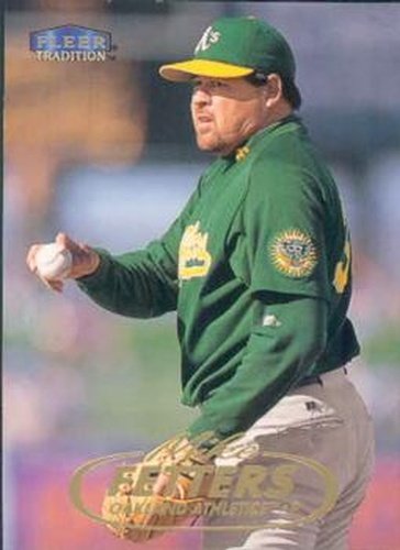 #520 Mike Fetters - Oakland Athletics - 1998 Fleer Tradition Baseball
