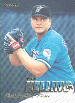 #521 Rick Helling - Florida Marlins - 1997 Fleer Baseball