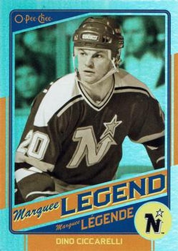 #521 Dino Ciccarelli - Minnesota North Stars - 2012-13 O-Pee-Chee - Rainbow Hockey