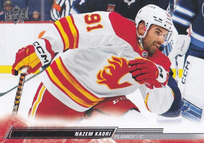 #522 Nazem Kadri - Calgary Flames - 2022-23 Upper Deck Hockey