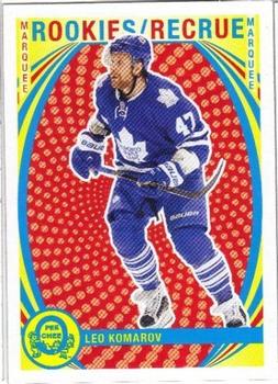 #522 Leo Komarov - Toronto Maple Leafs - 2013-14 O-Pee-Chee - Retro Hockey