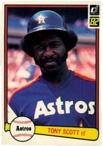 #522 Tony Scott - Houston Astros - 1982 Donruss Baseball
