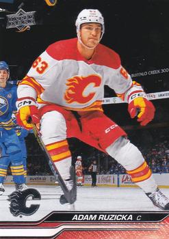 #522 Adam Ruzicka - Calgary Flames - 2023-24 Upper Deck Hockey
