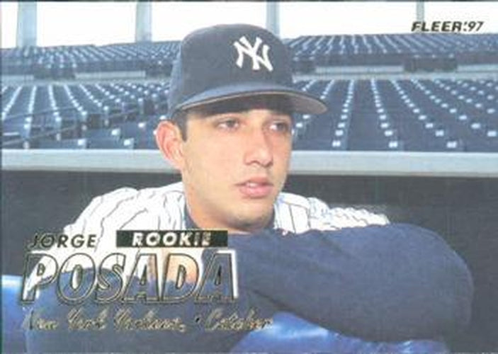 #522 Jorge Posada - New York Yankees - 1997 Fleer Baseball