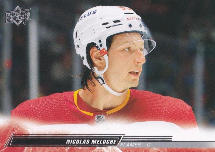 #523 Nicolas Meloche - Calgary Flames - 2022-23 Upper Deck Hockey