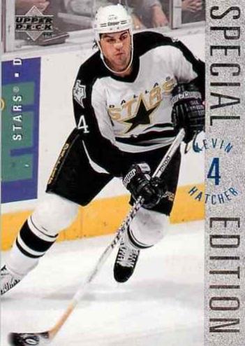 #SE25 Kevin Hatcher - Dallas Stars - 1995-96 Upper Deck - Special Edition Hockey