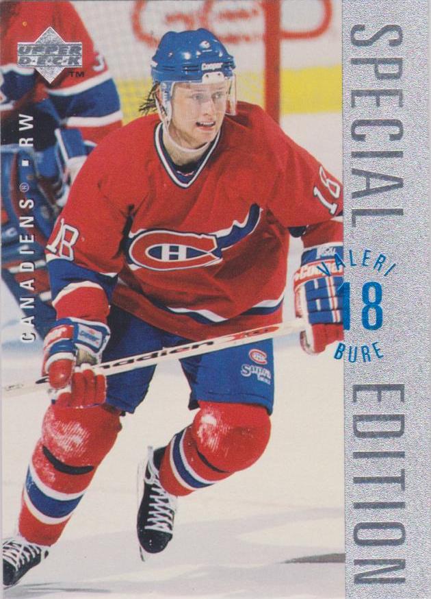 #SE46 Valeri Bure - Montreal Canadiens - 1995-96 Upper Deck - Special Edition Hockey
